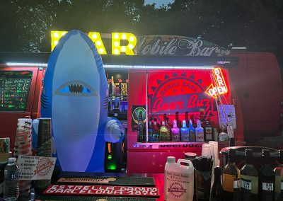 Beer Buz VW Mobile Bar at night