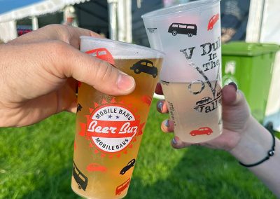 Beer Buz VW Mobile Bar take away cups