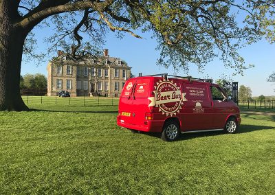 Beer Buz VW Mobile Bar at stately home